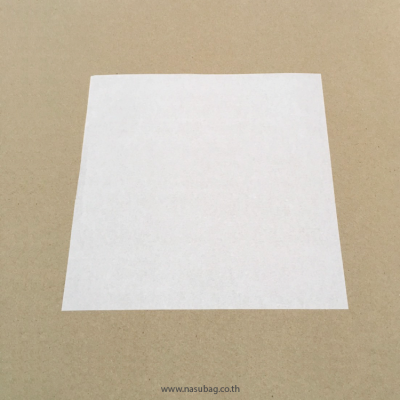 White Wrapping Paper 10x10" 