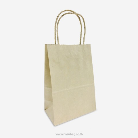 Twisted Handles Paper Shopping Bag 