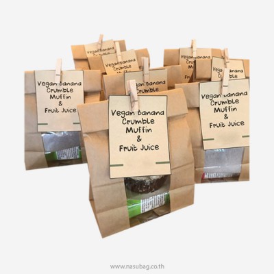Window Foodgrade Paper Bag