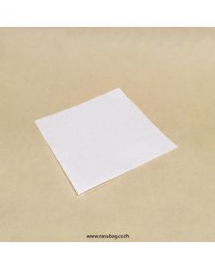 กระดาษรองอาหารสีขาว 12x12"