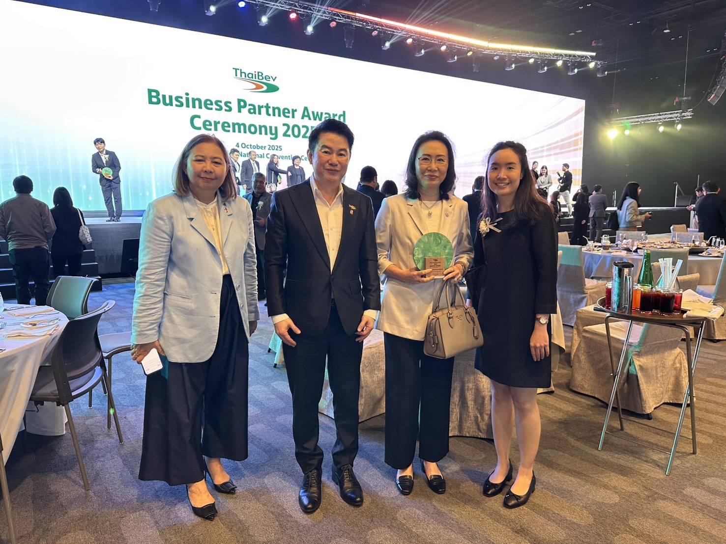 Narai Superbag ได้รับรางวัลในงาน Thai Bev Business Partner Award 2025