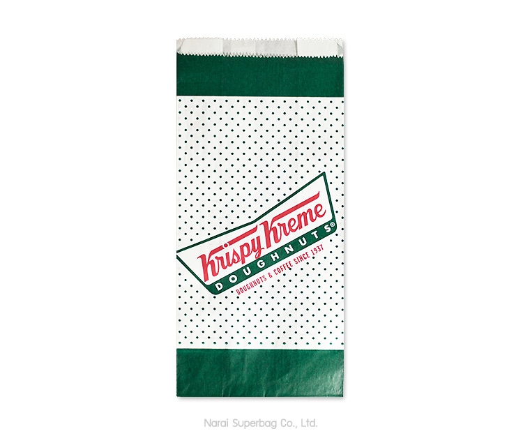 ถุงกระดาษใส่โดนัท Krispy Kreme